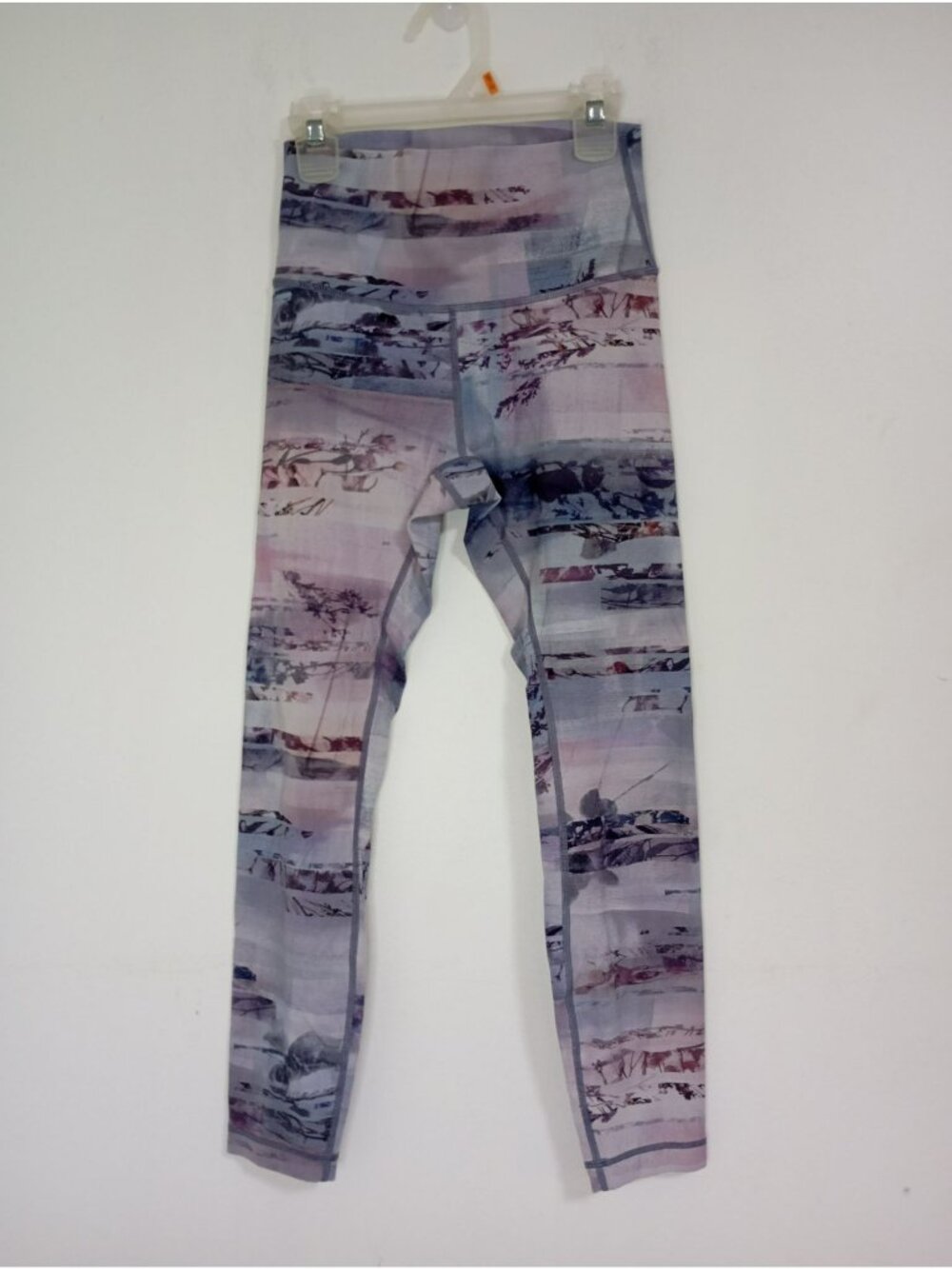 Lululemon High-Rise Printed Leggings Abstract Floral Design Womens Size 4